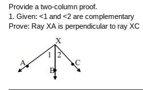 Geometry: write a two column proof-example-1