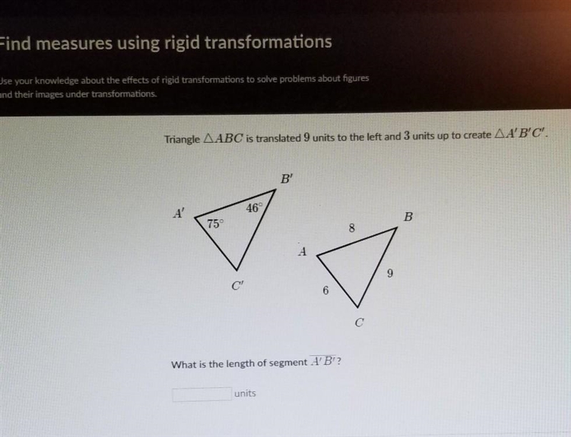 Can someone help me on this Geometry question please?? "Finding measures using-example-1