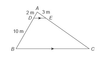 HELP PLEASE! In the diagram, BC¯¯¯¯¯∥DE¯¯¯¯¯ . What is CE ? Enter your answer in the-example-1