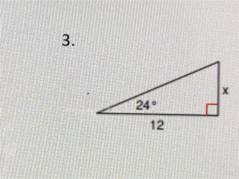 Find the missing side or angle. Round to the nearest tenth.-example-2