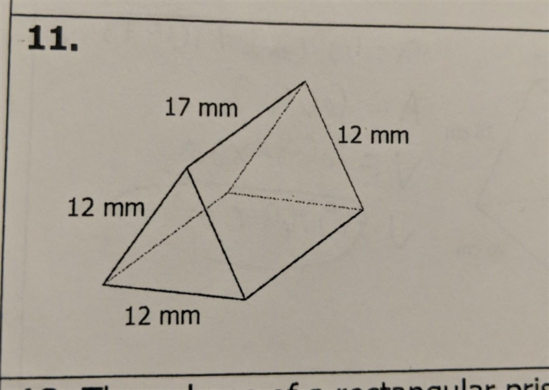 Can someone please help me figure out how to find the volume of this shape?​-example-1