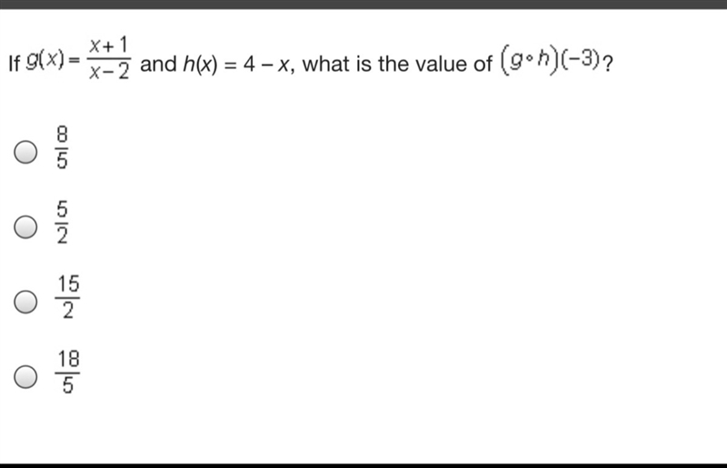 What is the value of (g*h)(-3)?-example-1