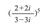 Compute the indicated power by using DeMoivre’s theorem:-example-1