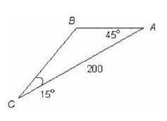 Find the measure of angle B. A) 90 B) 180 C) 120 D) 60-example-1