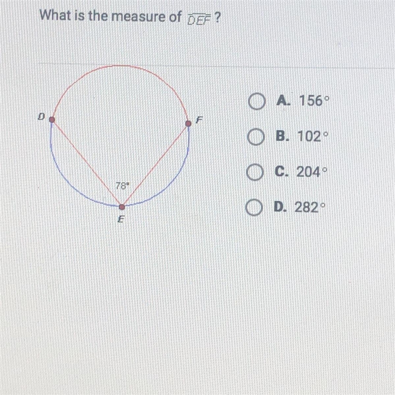 What is the measure of DEF-example-1