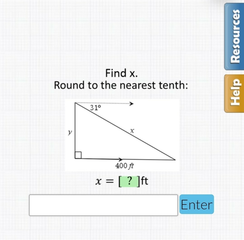 Find y. round to the nearest tenth. trigonometry question! please help!​-example-1