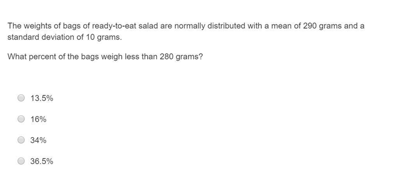 PLEASE HELP ASAP!!! CORRECT ANSWER ONLY PLEASE!!! The weights of bags of ready-to-example-1