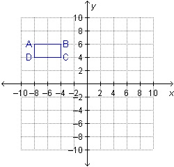 Rectangle ABCD is dilated by a scale factor of 1/2 with a center of dilation at the-example-1