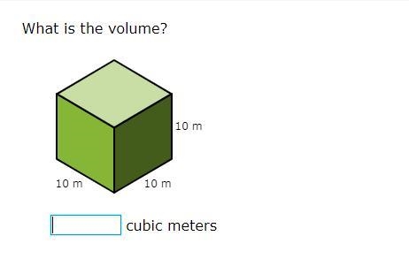 What is the volume? ___ cubic meters-example-1