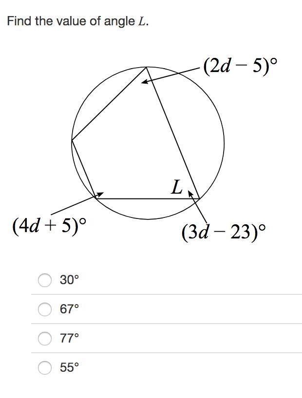 Find the value of angle L. HELP ASAP!!-example-1