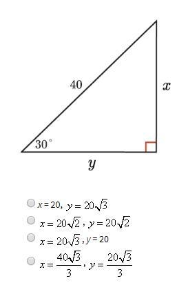 Find the values of x and y.-example-1