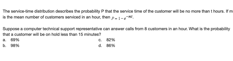 Suppose a computer technical support representative can answer calls from 8 customers-example-1