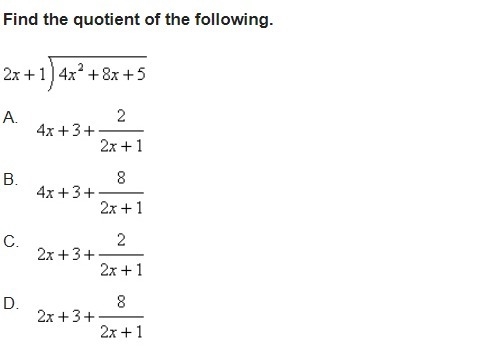 Find the quotient of the following.-example-1