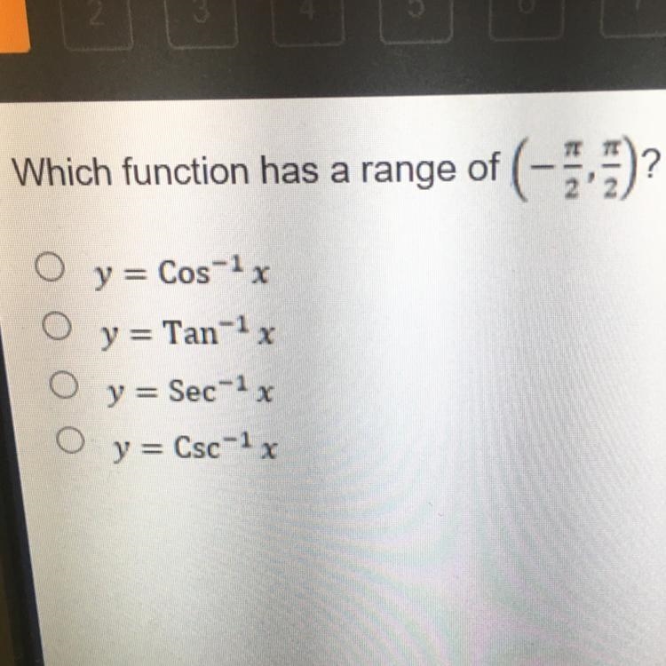 Which function has a range of (-pi/2,pi/2)-example-1