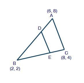 [ HELP ASAP ] Theorem: The segment joining the midpoints of two sides of a triangle-example-1