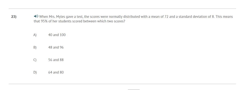 PLEASE HELP ASAP!!! CORRECT ANSWER ONLY PLEASE!!! When Mrs. Myles gave a test, the-example-1