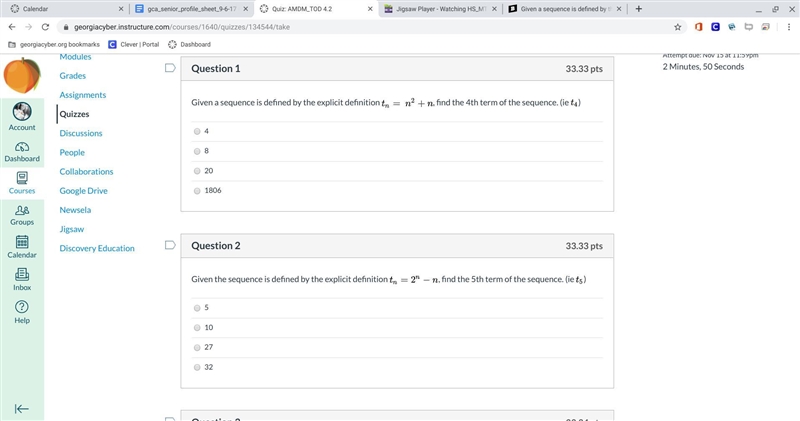 Given a sequence is defined by the explicit definition t_n= n^2+nt n = n 2 + n, find-example-1