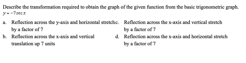 Describe the transformation required to obtain the graph of the given function from-example-1