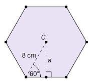 PLEASE HELP ASAP!! The base of a regular pyramid is a hexagon. What is the area of-example-1