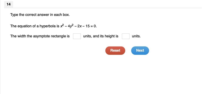 HELLLLP!!!! Type the correct answer in each box. The equation of a hyperbola is x-example-1