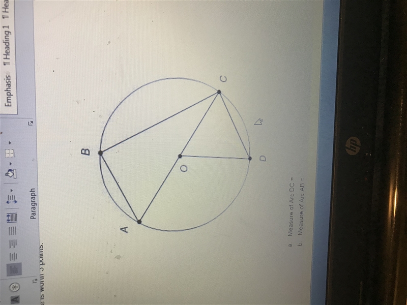 Geometry Problem. Please help I don't understand this question! The diameter AC of-example-1