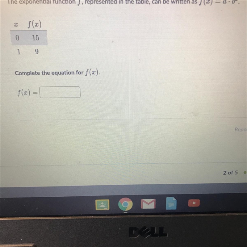 Complete the equation for f(x)-example-1