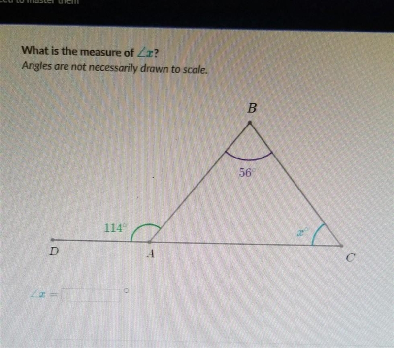 What ia the measure of x?​-example-1