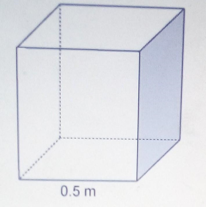 HELP what is the volume of the cube? DO NOT ENTER UNITS-example-1