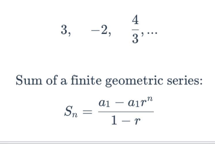 Find the sum of the first 8 terms of the following sequence. Round to the nearest-example-1