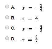 9x^2 + 24x + 20 = 4 Solve this by factoring. Thank you!-example-1