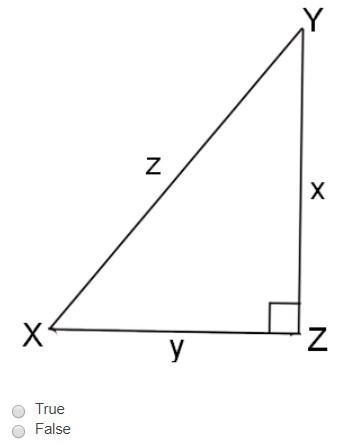 In the triangle below, the sec X is x/z-example-1