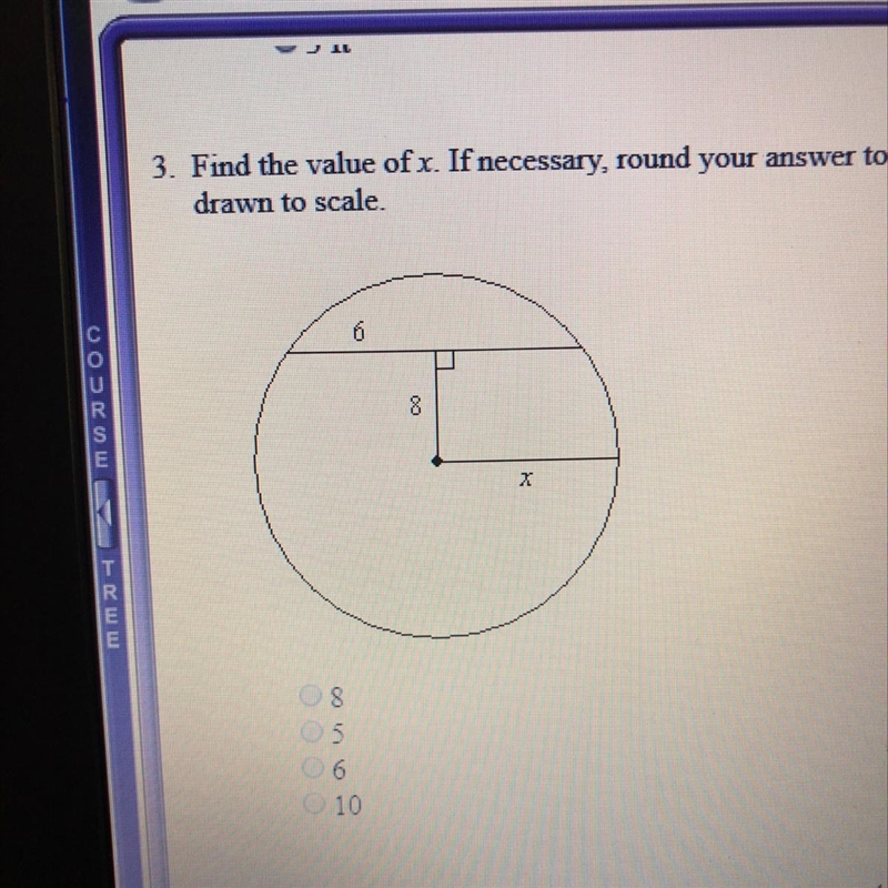 Find the value of X. If necessary, round your answer to the nearest tenth.-example-1