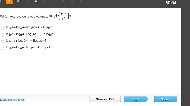 Which expression is equivalent to-example-1