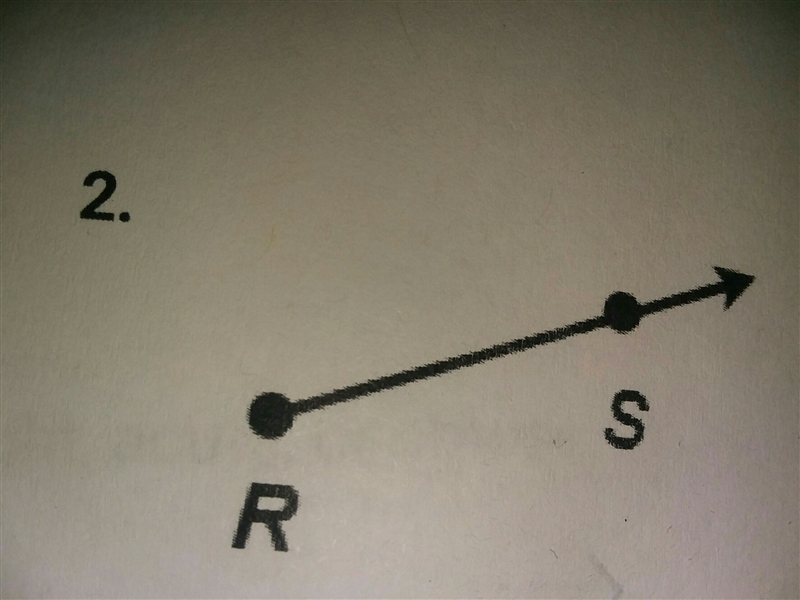 Name each ray Calculation Tip: In ray "AB", A is the endpoint of the ray-example-1