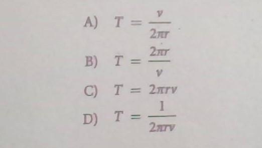 Uniform circular motion is used in physics to describe the motion of an object traveling-example-2