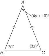 30 points What is the value of y? Enter your answer in the box. y =-example-1