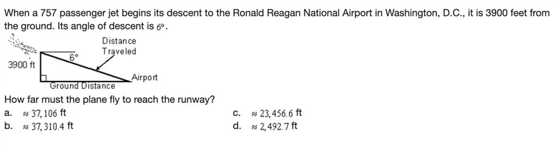 When a 757 passenger jet begins its descent to the Ronald Reagan National Airport-example-1