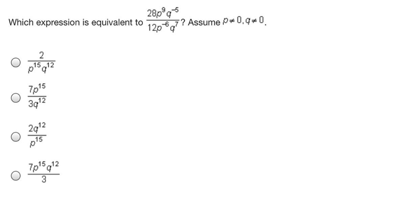 Which expression is equivalent to-example-1