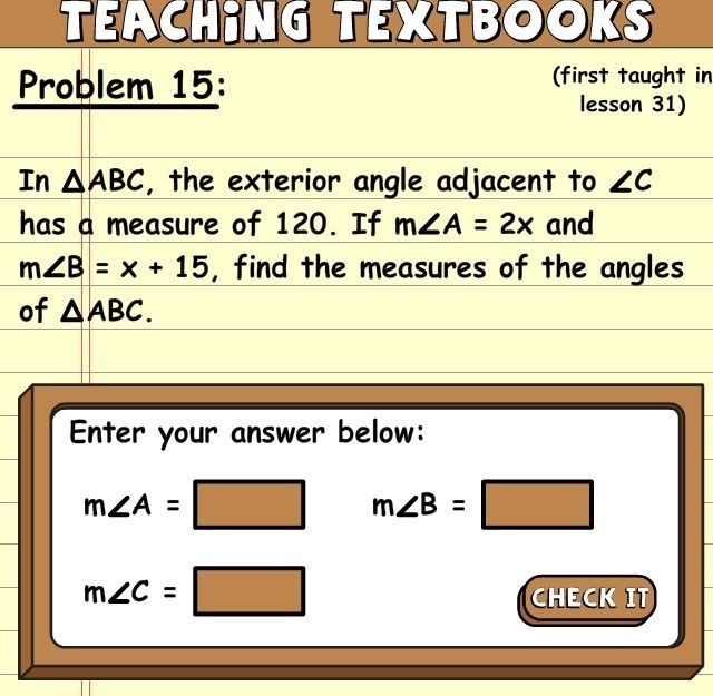 Find the measures of this angle.-example-1