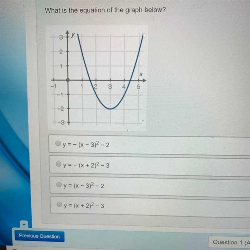 What is the equation of the graph below-example-1