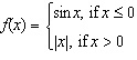 Graph the piecewise-defined function.-example-5