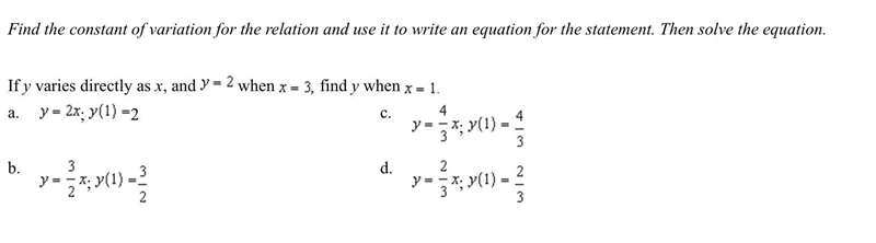 Find the constant of variation for the relation and use it to write an equation for-example-1