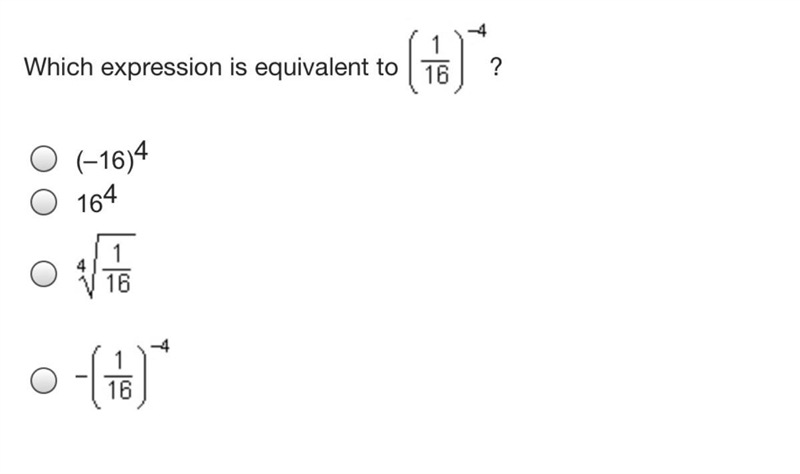 Which expression is equivalent to-example-1