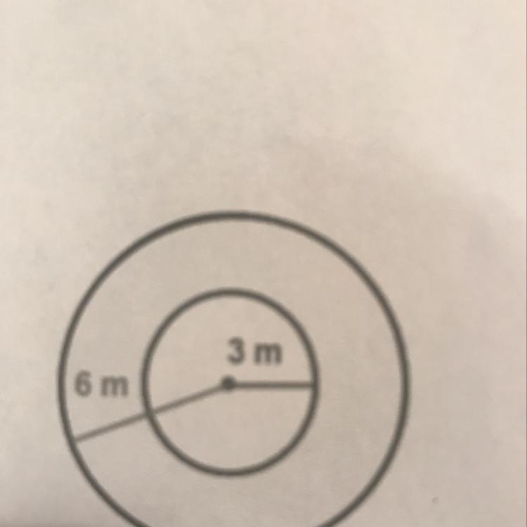 Find the area 6m, 3m-example-1