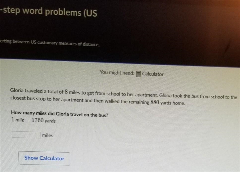 This question is "Convert units multi-step word problems (US customary) Need-example-1