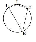 90 POINTS!!!!! Given: KLIJ inscr. in k(O),m∠K = 64°, measure of arc LI = 69°, measure-example-1