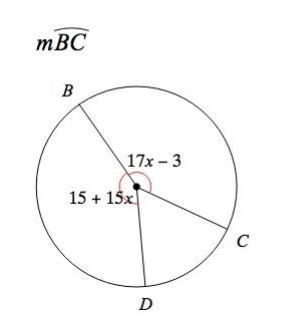 Find the measure of the arc indicated. A) 144° B) 150° C) 130° D) 131°-example-1