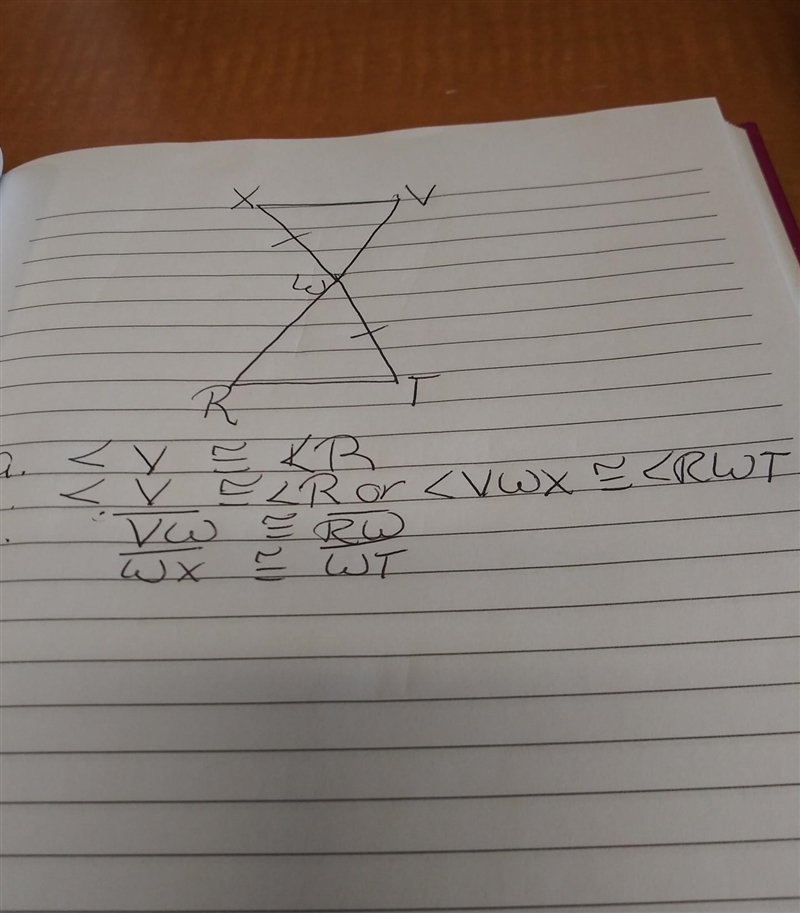 State what additional information is required in order to know that the triangles-example-1