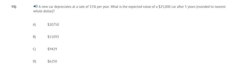 PLEASE HELP ASAP!!! CORRECT ANSWER ONLY PLEASE!!! A new car depreciates at a rate-example-1