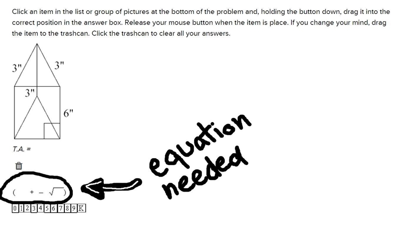 What is the total area of the prism?-example-1